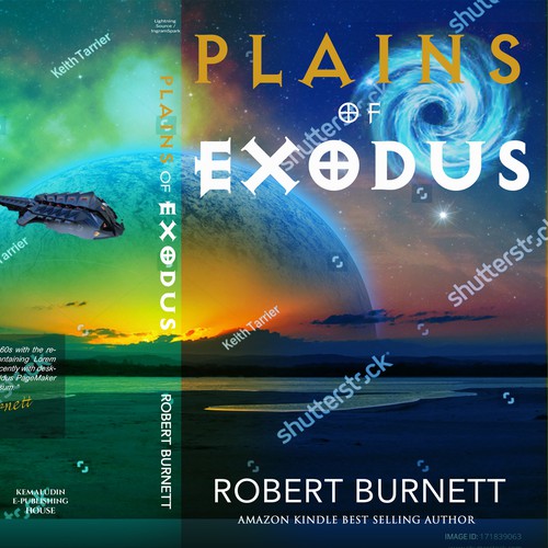 Plains of Exodus Book Cover Design