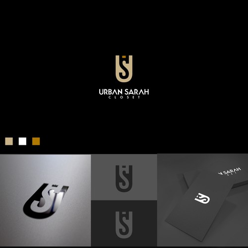 Bold logo for Urban Sarah Closet