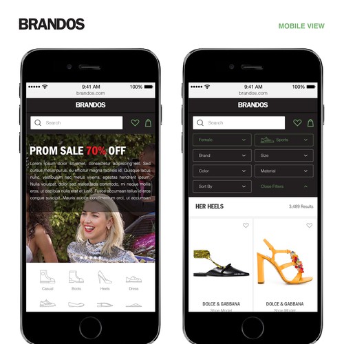 Brandos Mobile Design