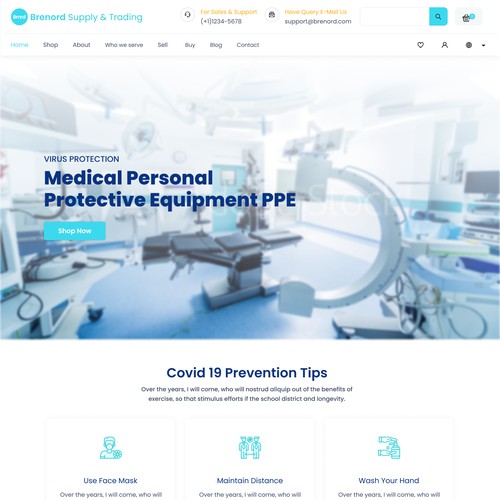 Homepage Medical Equipment