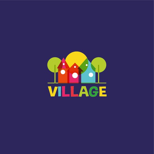 colorful and playful logo for kids app