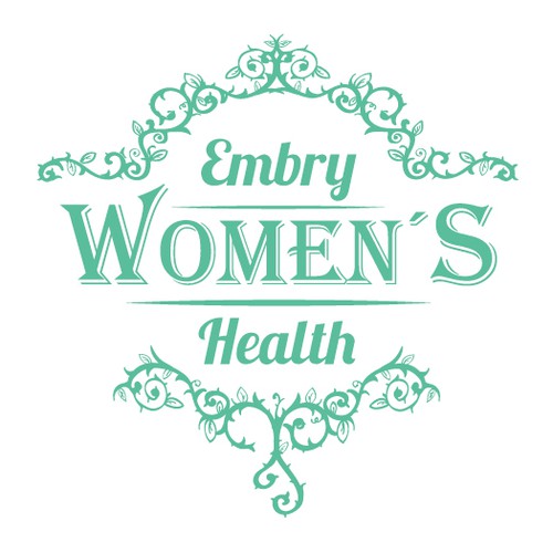 Vintage logo design for Women's Health Medical Practice