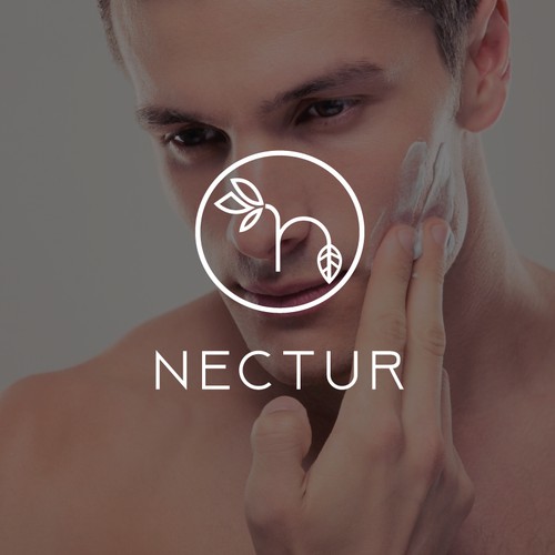 Logo concept for men skincare product