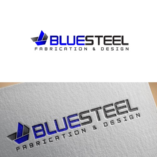 Masculine logo for BlueSteel