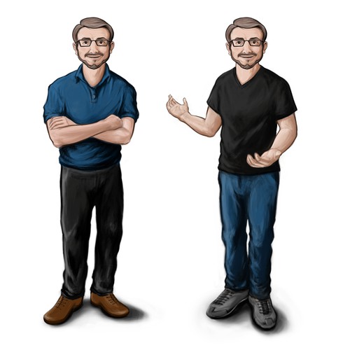 Character Design for a online management platform.