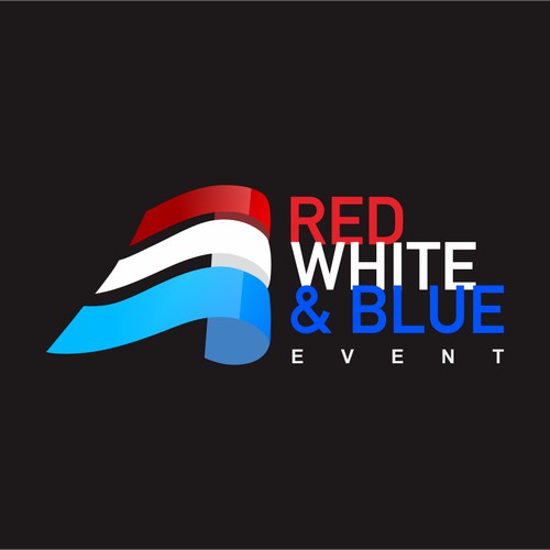 Red White and Blue Event Logo