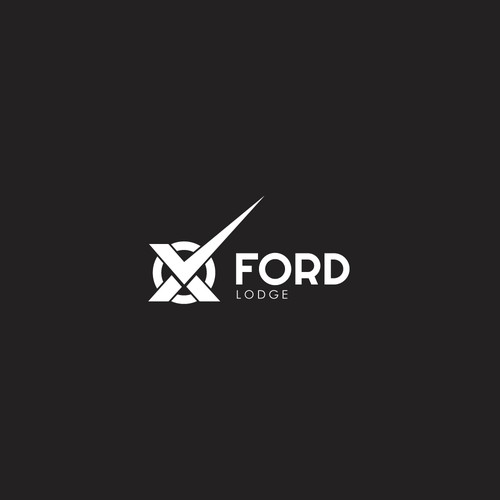 Ox Ford Lodge Logo Concept