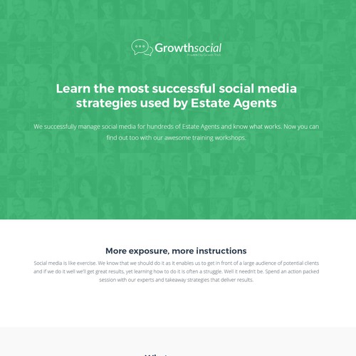 Website for digital marketing agency