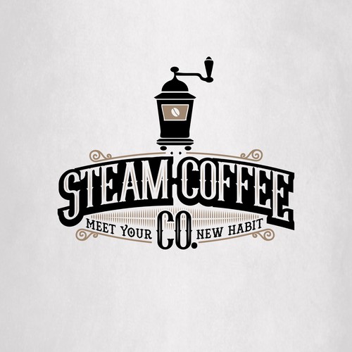 Logo for a coffee shop