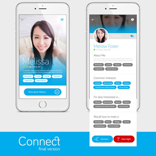 UI Design for a Dating App