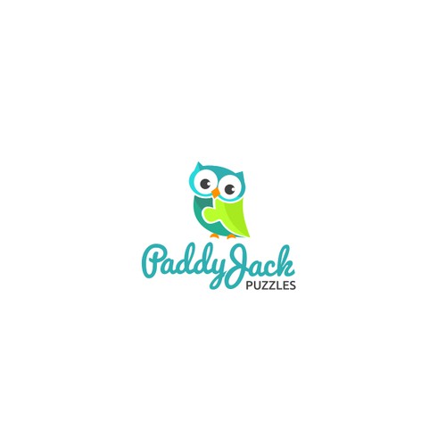 Product logo for kids puzzles