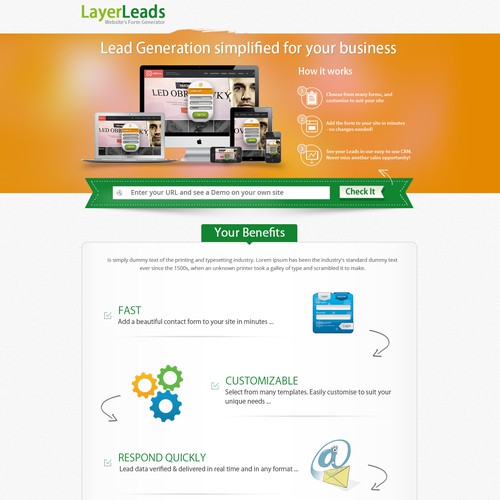 landing page for RevenuPath