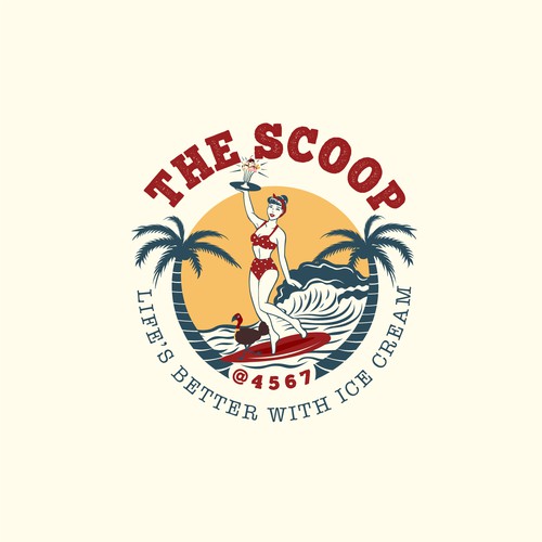 50's style ice cream parlour
