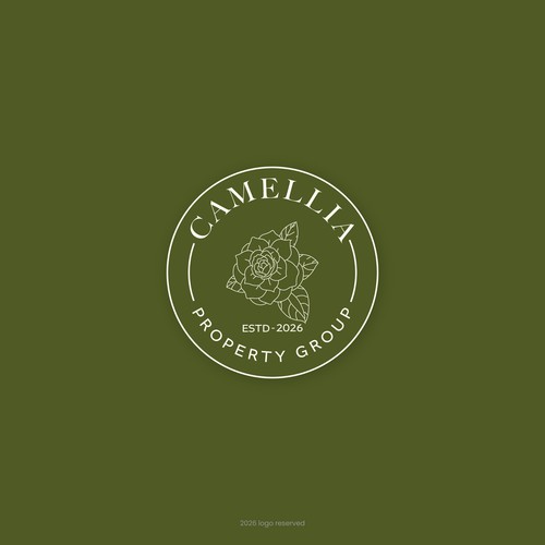 Camellia Property Group/Camellia Residential Logo Concept