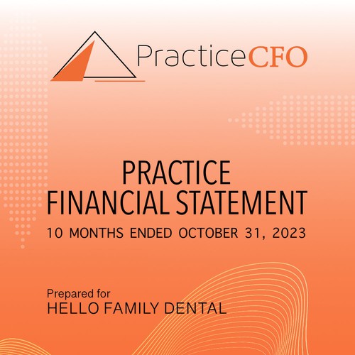 Cover for a Financial Report