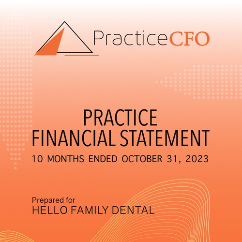 Cover for a Financial Report