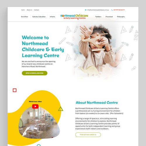 children website design