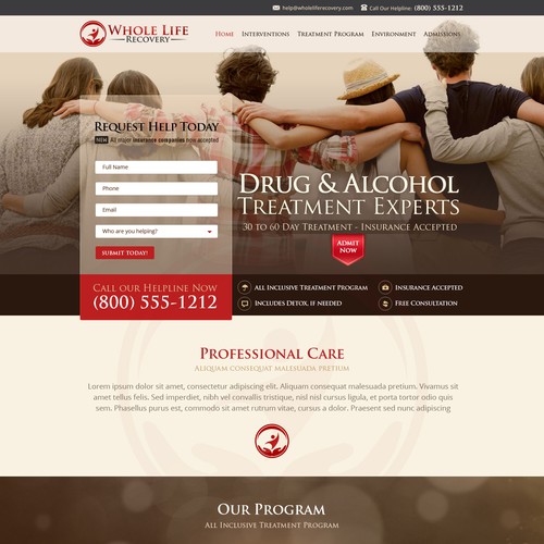 Drug and Alcohol Recovery Center (Website) - Guaranteed Winner