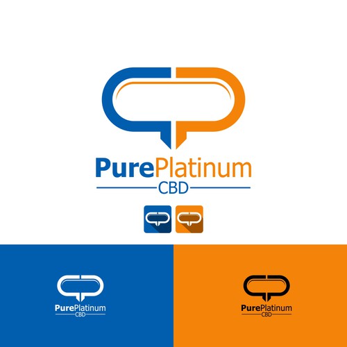 Logo for the hottest new health product on the market Pure Platinum CBD