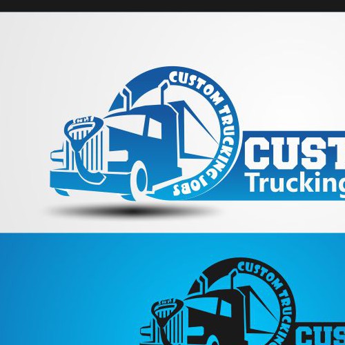Logo for Custom Trucking Jobs - Trucker Job Board