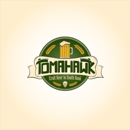 Tomahawk beer logo