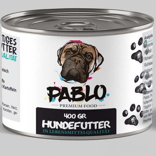 Modernes Hundefutter