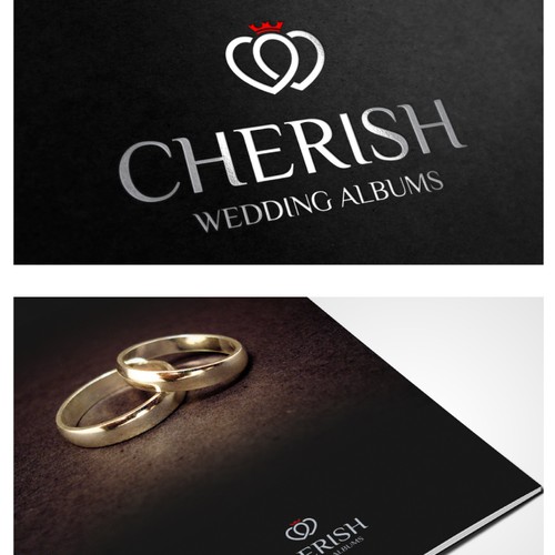 Create the next logo for Cherish Wedding Albums