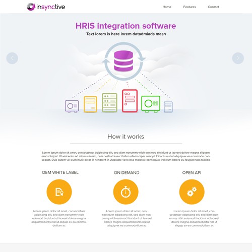 insynctive Landing Page