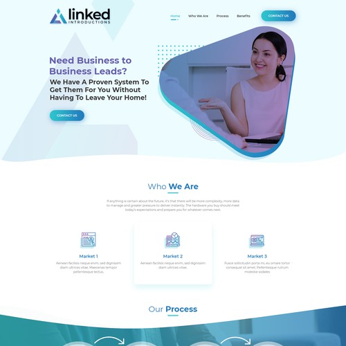 Web page design