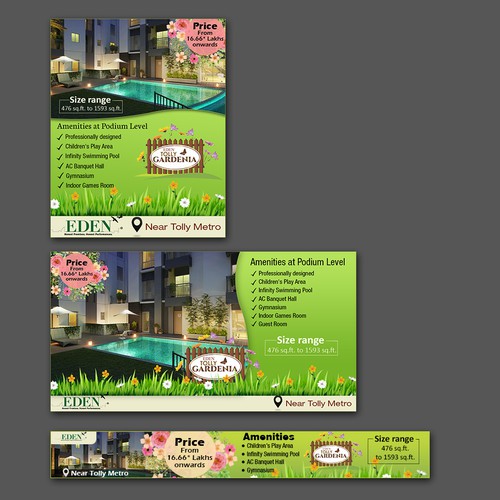 Banner Design for Real Estate Company