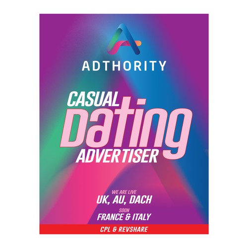 Casual Dating Poster Design