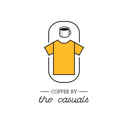 Logo Concept for 'Casual Coffee Company'