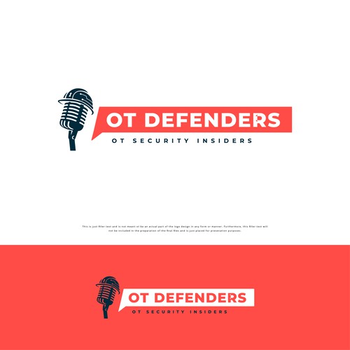Logo concept for OT Defenders.
