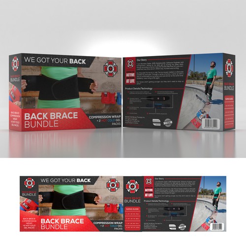 back packaging designs entry