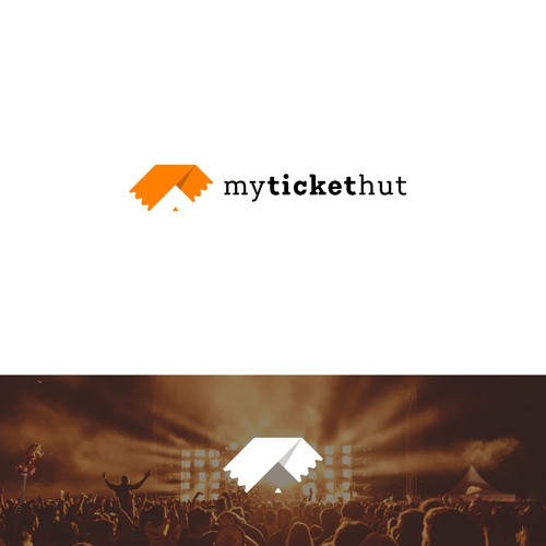 Hut ticket logo