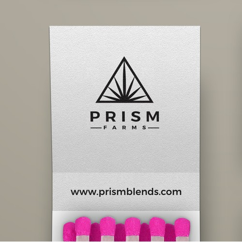 Matchbook Design for Cannabis Company