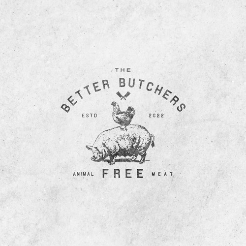 Vintage Logo for Better Butcher