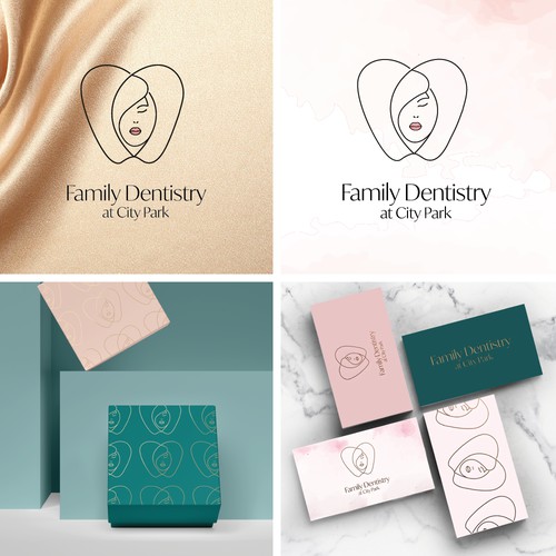 Dentistry Aesthetics Logo Design