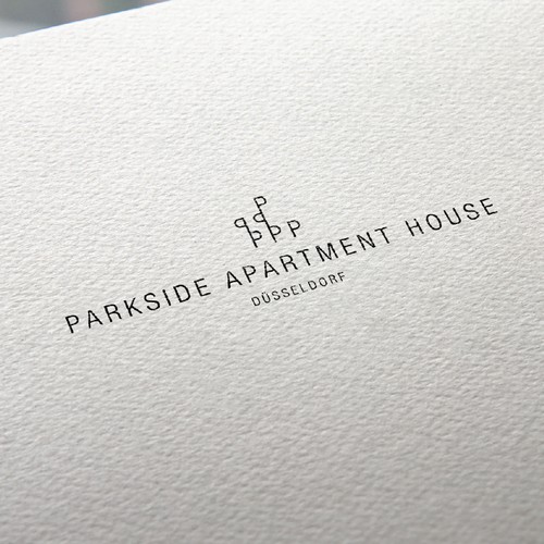 Minimalistic logo design for Aparment House Thing