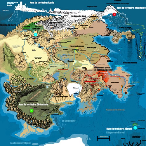 réalisation d'une carte