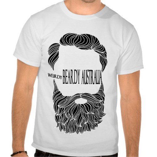 Bearded gentlemen need your help to look sharp with the coolest brand T shirt in town.