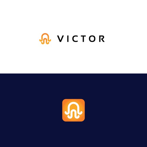 Logo for Victor - a cool App for Drivers
