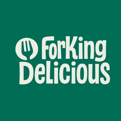 Bold & Playful Logo for Forking Delicious — Cooking & Entertaining