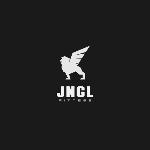 Unique logo concept for fitness equipment brand.