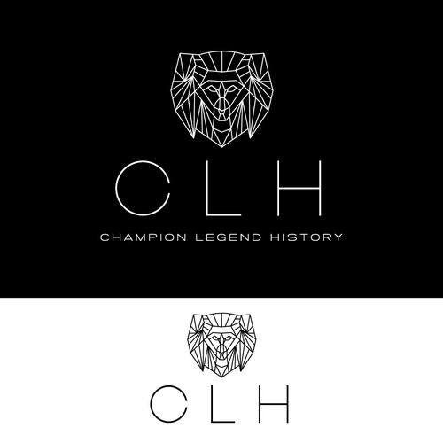 Create a fashion logo for the clothing brand; CLH  (Champion, Legend, History)