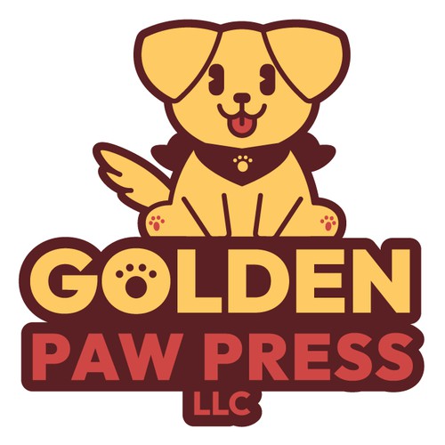 Golden Paw Press  LLC Logo