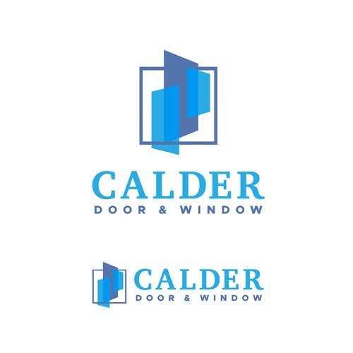 Logo design for Calder Door and Window