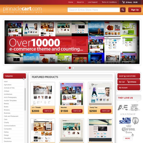eCommerce Template Design Contest - Multiple Winners Guaranteed!