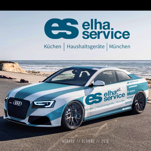 Car wrap Audi RS5