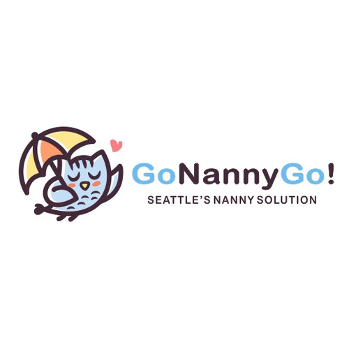 Logo for nanny agency